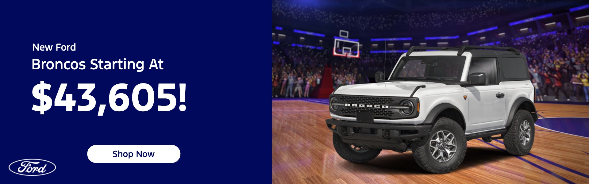New Ford Broncos Starting At $43,605!